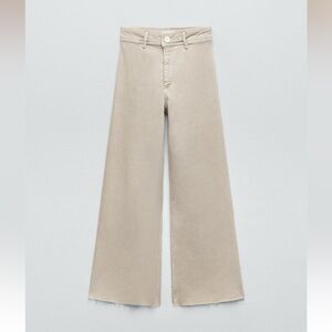 Zara marine straight wide leg Jean